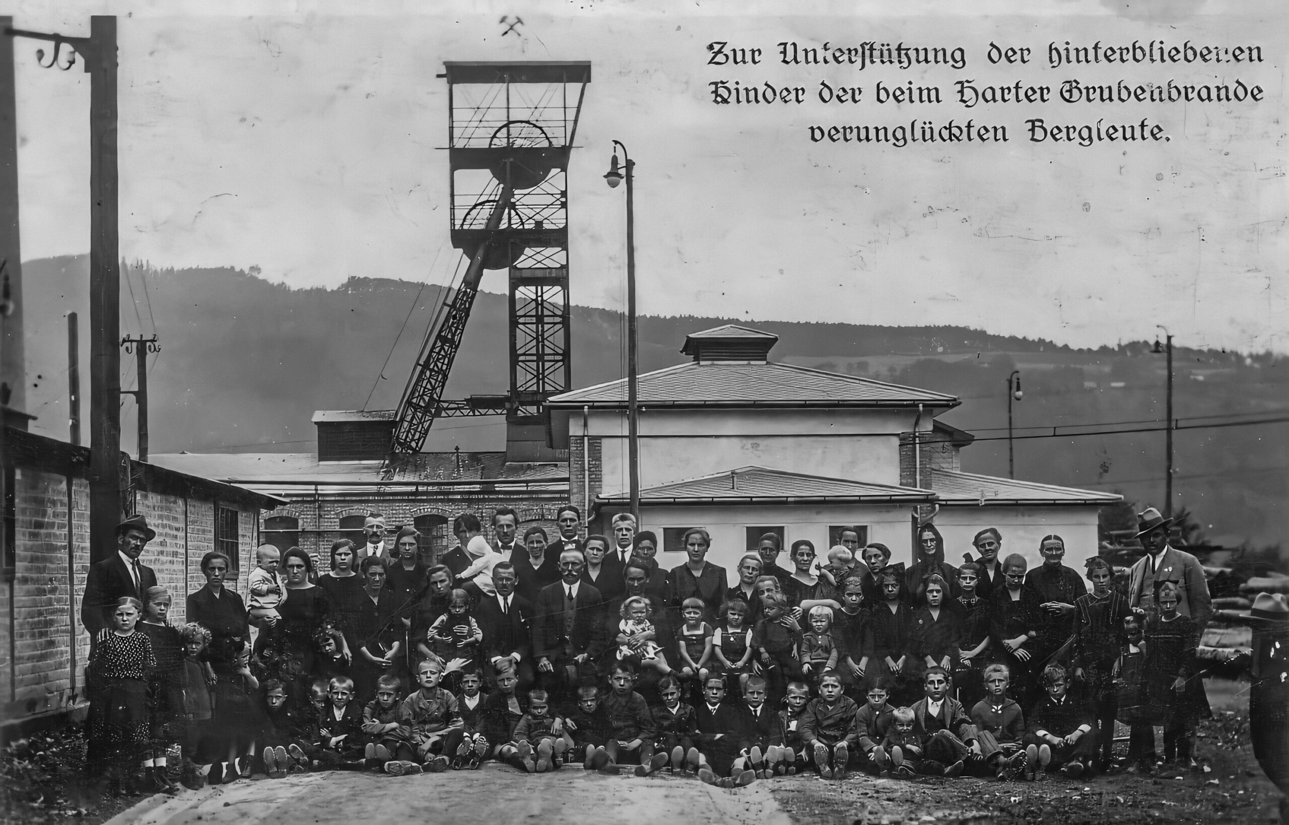 Vor 100 Jahren Bergwerksunglück von Enzenreith Feuerwehr Objektiv